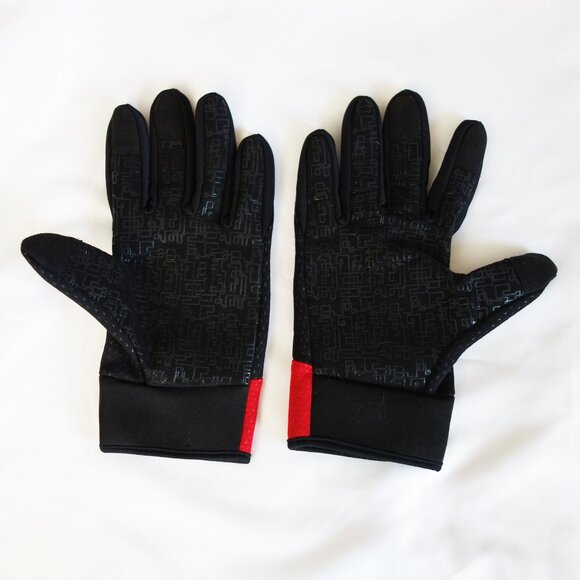 INBIKE Men's Touch Screen Velcro Reflective Biking Gloves EUC - Picture 2 of 6